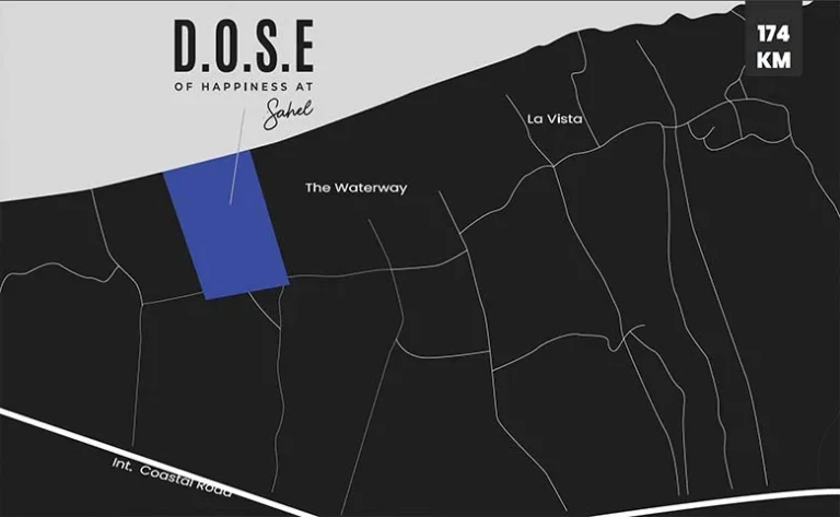 بمساحة 390متراً توين هاوس للبيع في قرية دوس